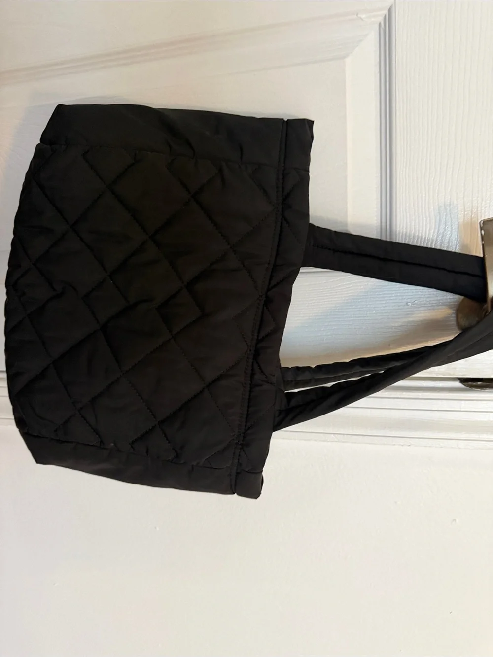 Marc Jacobs Black Quilted Tote